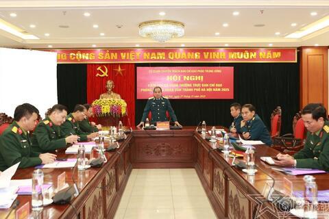 Bộ Tư lệnh Thủ đô Hà Nội đi đầu trong thực hiện công tác phòng không nhân dân