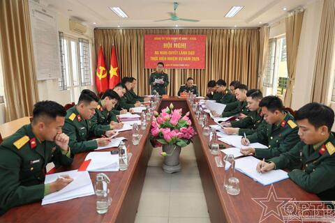 Lãnh đạo xây dựng đơn vị mẫu mực, bảo đảm an toàn tuyệt đối