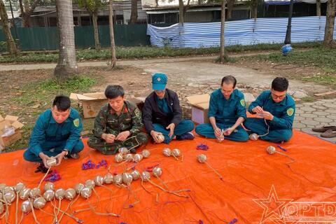Phường Hà Đông sẵn sàng cho công tác bắn pháo hoa đêm Giao thừa Xuân Bính Ngọ 2026