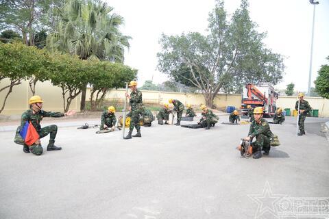 Tết sẵn sàng của lính Công binh