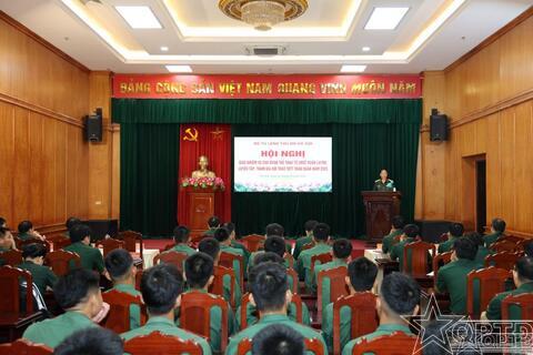 Quyết tâm giành thành tích cao tại Hội thao TDTT toàn quân năm 2025