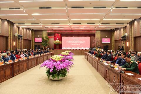 Ấm áp buổi gặp mặt tri ân các đồng chí nguyên lãnh đạo Thành phố nhân dịp Xuân Bính Ngọ 2026