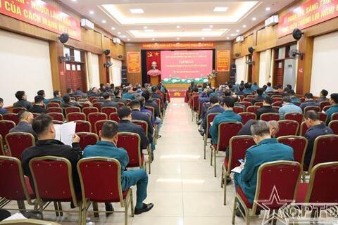 Khai mạc tập huấn cán bộ Ban Chỉ huy quân sự cơ quan, tổ chức