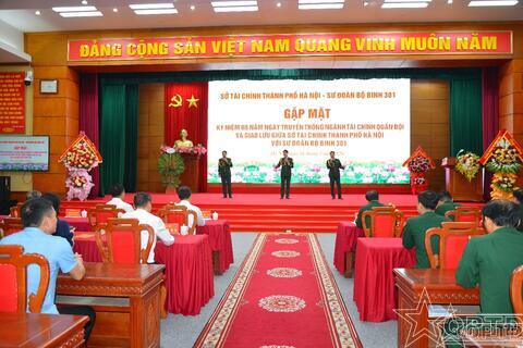 Gặp mặt kỷ niệm 80 năm Ngày truyền thống Ngành Tài chính Quân đội