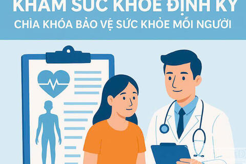 Phát hiện lao gắn với khám sức khỏe định kỳ cho mỗi người dân