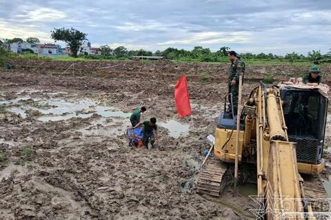 Hủy nổ an toàn vật liệu nổ còn sót lại sau chiến tranh