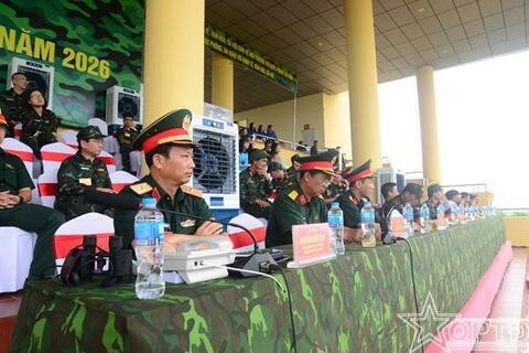 Tổ chức thành công diễn tập thực binh chiến đấu phòng thủ