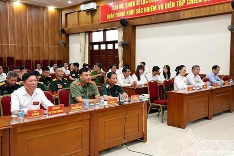 Phường Hồng Hà khai mạc diễn tập chiến đấu phòng thủ năm 2026
