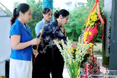 Triển khai, lấy mẫu ADN 5 phần mộ liệt sĩ chưa xác định được thông tin