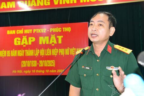 Gặp mặt kỷ niệm 95 năm Ngày thành lập Hội Liên hiệp phụ nữ Việt Nam