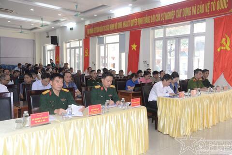 Phường Kiến Hưng tổng kết công tác tuyển quân năm 2026