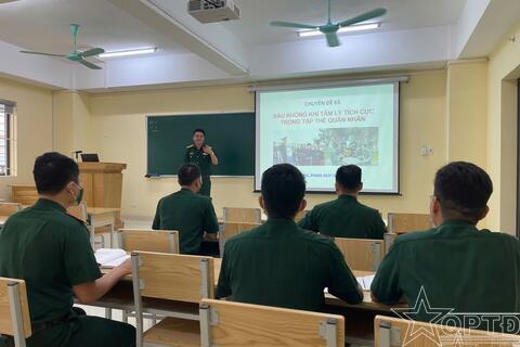 "3 thực chất" trong giảng dạy môn Tâm lý học quân sự