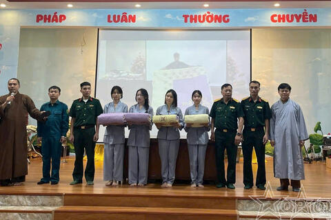 Người thầm lặng gieo hương thiện dưới mái chùa quê