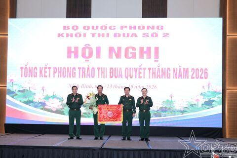 Khối thi đua số 2 Bộ Quốc phòng tổng kết Phong trào Thi đua Quyết thắng năm 2026