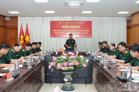  Triển khai nhiệm vụ diễn tập tác chiến “Vòm phòng không bền vững”