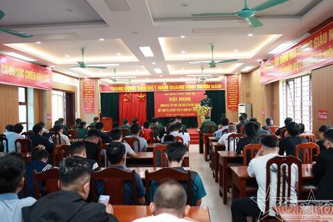 Ban Chỉ huy PTKV 2-Phúc Thọ: Sinh hoạt và chi trả phụ cấp trách nhiệm cho quân nhân dự bị