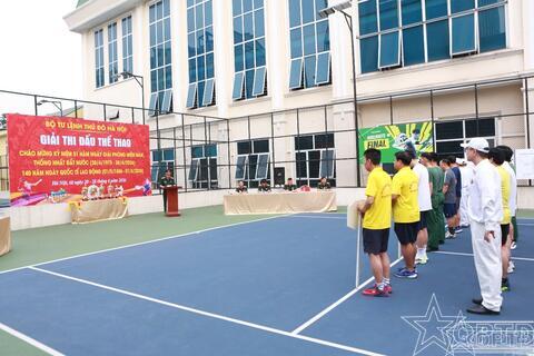 Bộ Tư lệnh Thủ đô Hà Nội khai mạc Giải thi đấu Thể thao