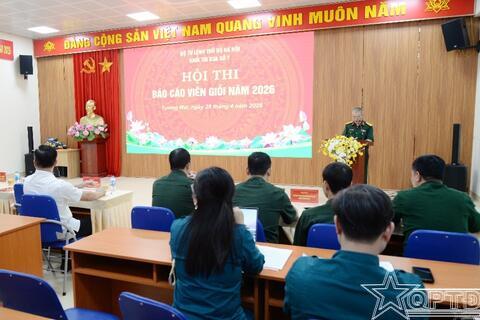 Khối Thi đua số 7: Sôi nổi Hội thi báo cáo viên giỏi