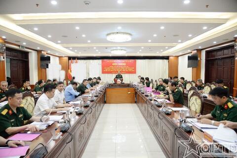 Thông qua kế hoạch diễn tập tác chiến trong khu vực phòng thủ