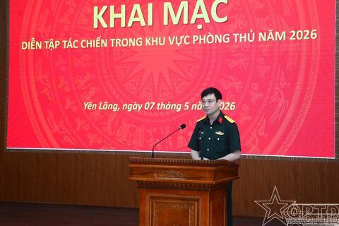 Yên Lãng sơ duyệt diễn tập tác chiến trong khu vực phòng thủ