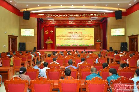 Xã Thạch Thất sơ kết công tác quân sự, quốc phòng 6 tháng đầu năm 2026