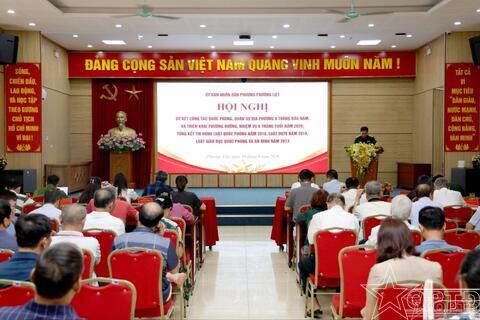Phường Phương Liệt sơ kết nhiệm vụ quân sự, quốc phòng 6 tháng đầu năm 2026