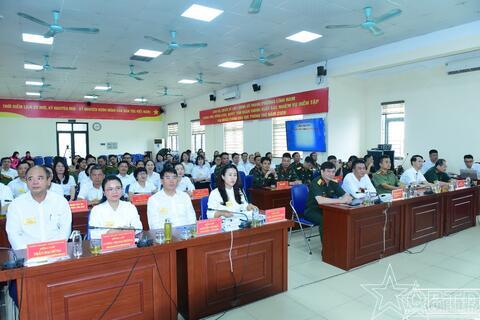 Phường Lĩnh Nam khai mạc diễn tập tác chiến trong khu vực phòng thủ năm 2026