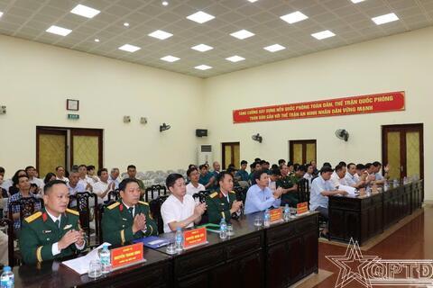 Ban CHQS phường Hoàng Liệt: Phát động đợt thi đua cao điểm “80 ngày hành động kiểu mẫu”