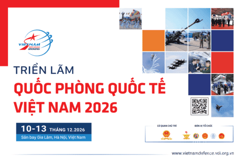 Triển lãm Quốc phòng quốc tế Việt Nam năm 2026 mở cửa vào tháng 12