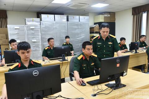 Kiểm tra kỹ năng nghề chuyên ngành Cơ yếu