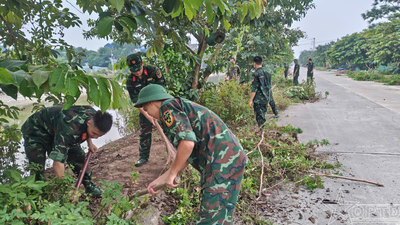 Ấm áp tình quân dân trên quê hương Vân Đình