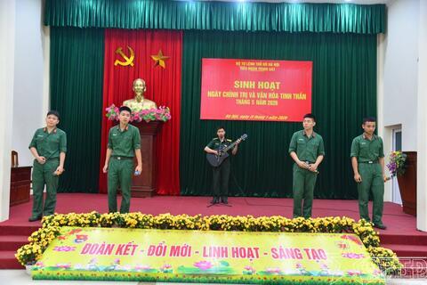 Tiểu đoàn Trinh sát: Sinh hoạt Ngày Chính trị, văn hóa tinh thần tháng 5 năm 2026