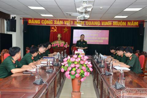 Thông báo dự thảo báo cáo kết quả giám sát đối với Chi bộ Phòng Tuyên huấn