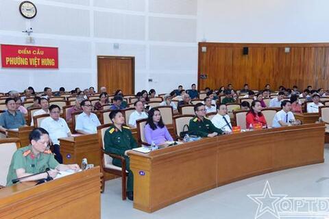 Phường Việt Hưng tổng kết công tác tuyển chọn và gọi công dân nhập ngũ năm 2026